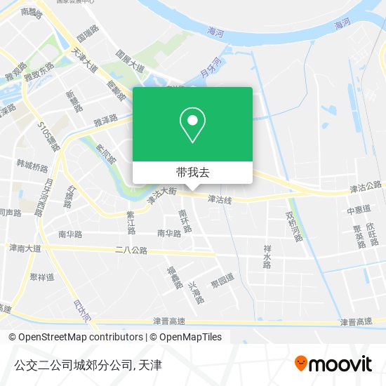 公交二公司城郊分公司地图