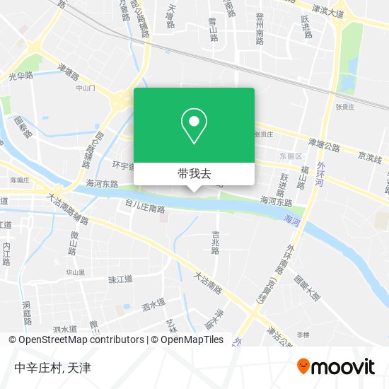 中辛庄村地图