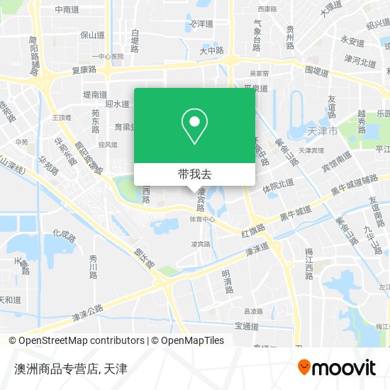 澳洲商品专营店地图