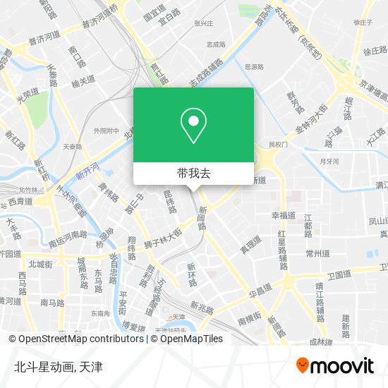 北斗星动画地图
