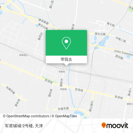 军星辅城-2号楼地图