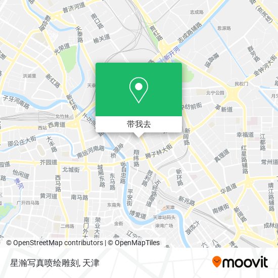 星瀚写真喷绘雕刻地图
