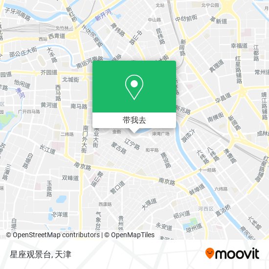 星座观景台地图