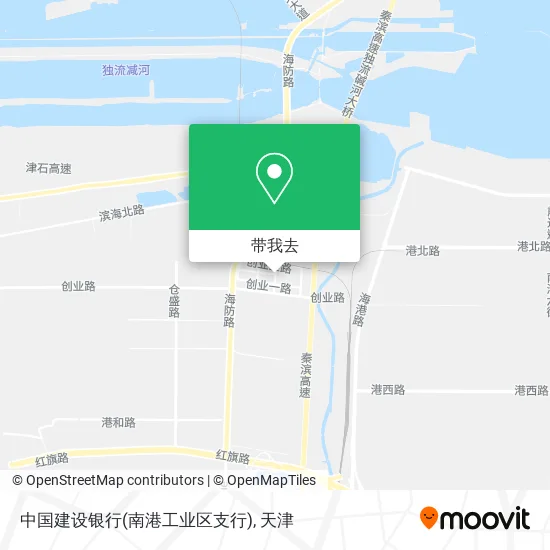 中国建设银行(南港工业区支行)地图