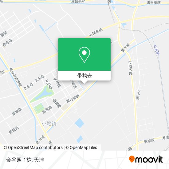 金谷园-1栋地图