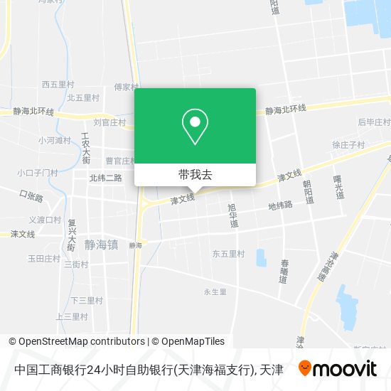 中国工商银行24小时自助银行(天津海福支行)地图