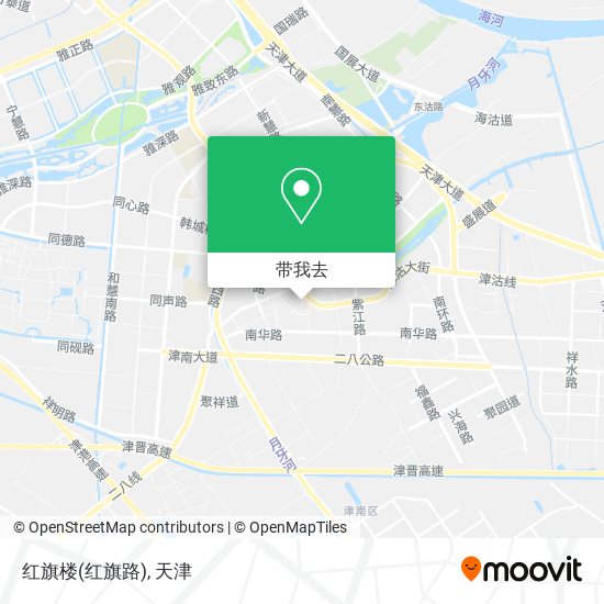 红旗楼(红旗路)地图