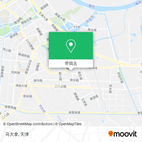 马大拿地图