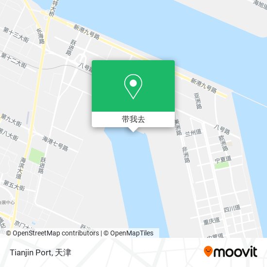 Tianjin Port地图