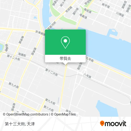 第十三大街地图