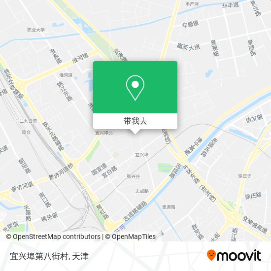 宜兴埠第八街村地图