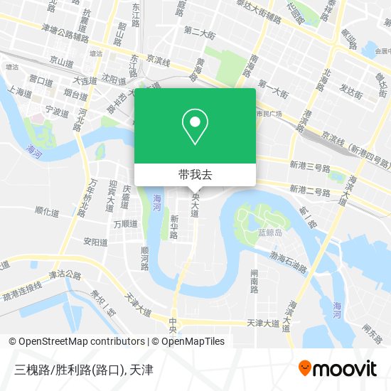 三槐路/胜利路(路口)地图