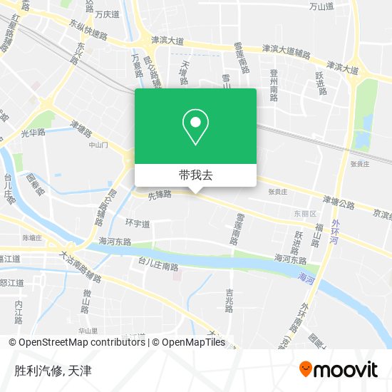 胜利汽修地图