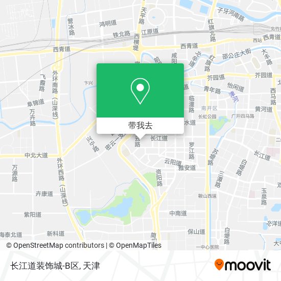 长江道装饰城-B区地图