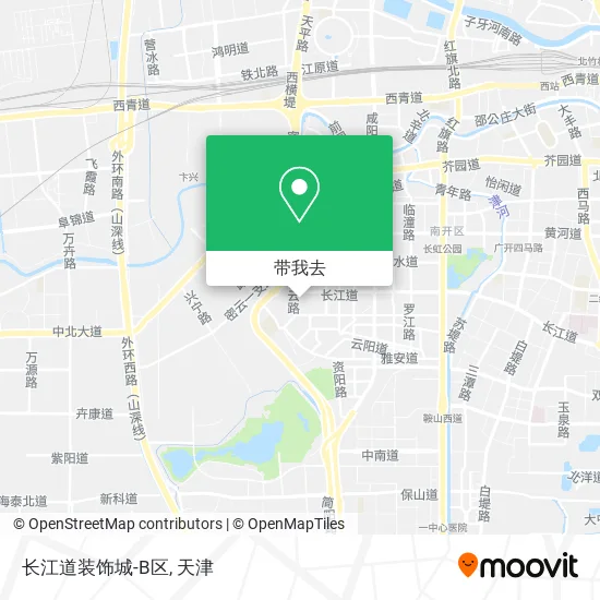 长江道装饰城-B区地图