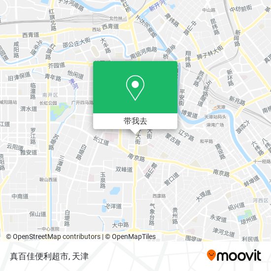 真百佳便利超市地图