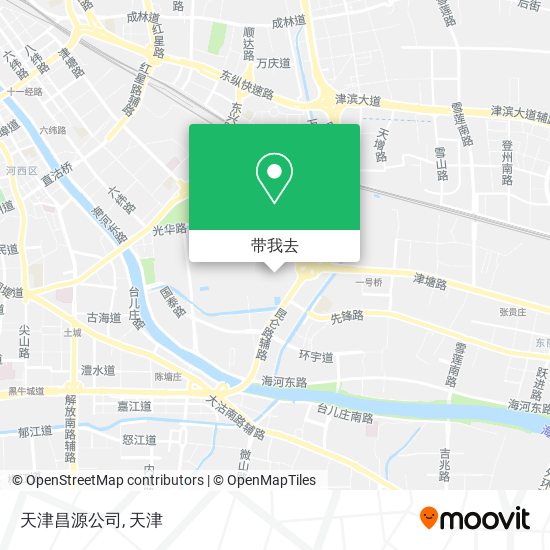 天津昌源公司地图