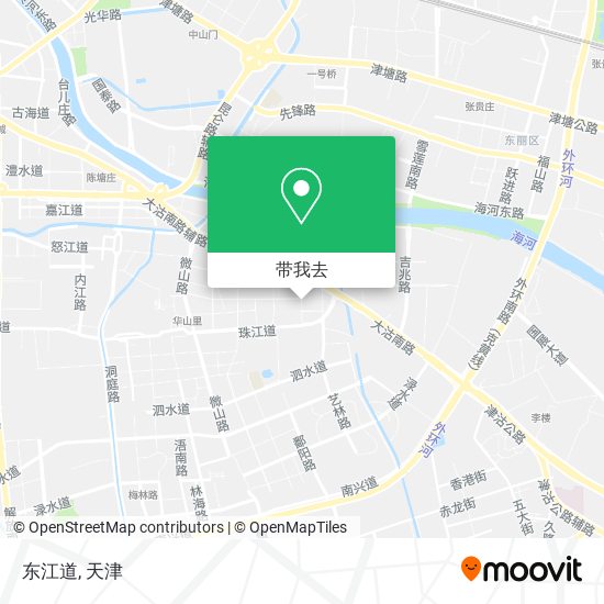 东江道地图