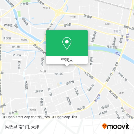 风致里-南1门地图