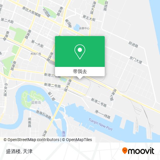 盛酒楼地图