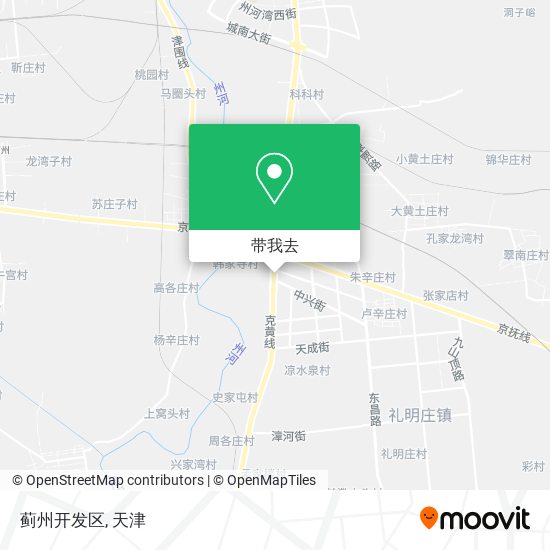 蓟州开发区地图