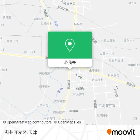 蓟州开发区地图