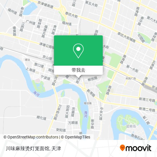 川味麻辣烫灯笼面馆地图