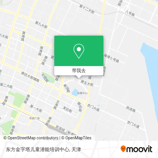 东方金字塔儿童潜能培训中心地图