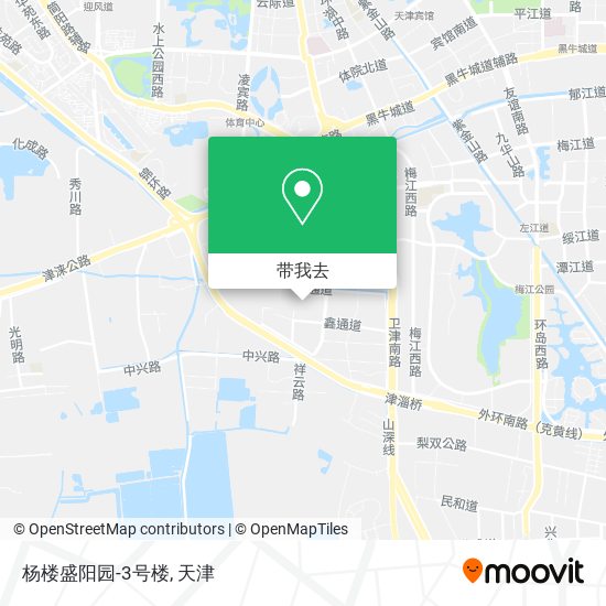 杨楼盛阳园-3号楼地图