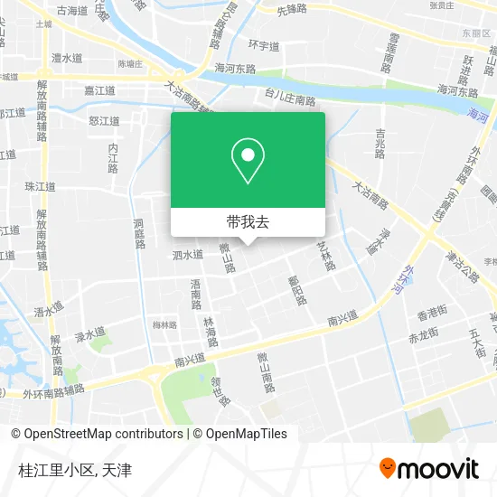 桂江里小区地图