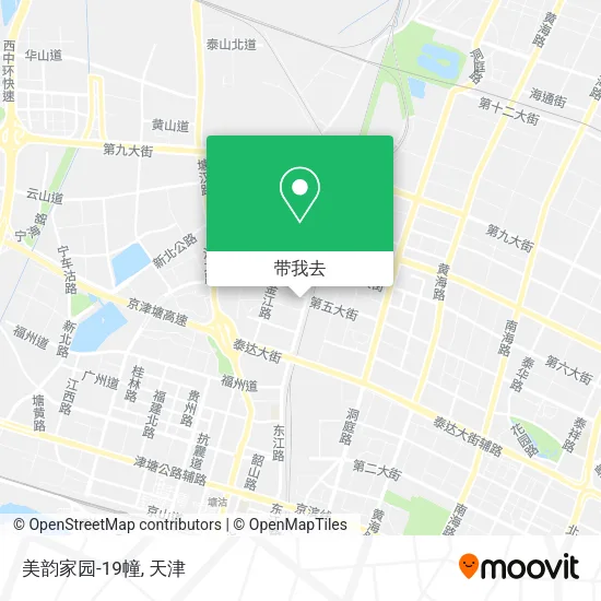 美韵家园-19幢地图