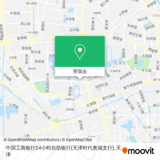 中国工商银行24小时自助银行(天津时代奥城支行)地图