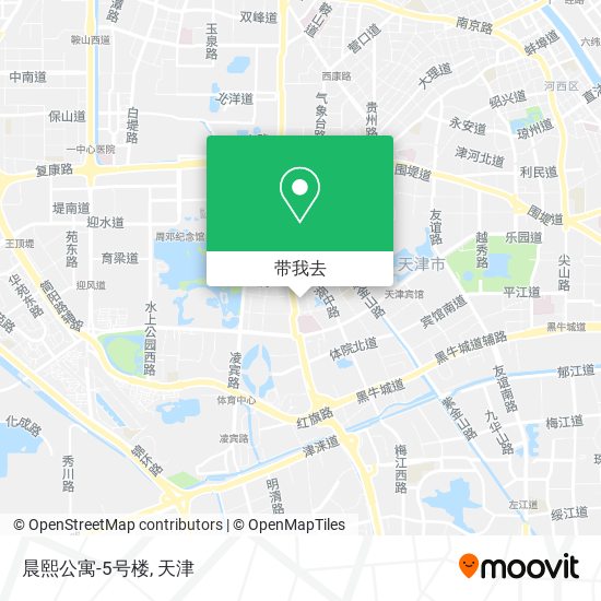 晨熙公寓-5号楼地图