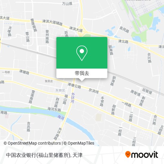 中国农业银行(福山里储蓄所)地图