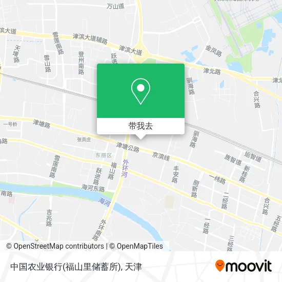 中国农业银行(福山里储蓄所)地图