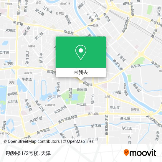 勘测楼1/2号楼地图