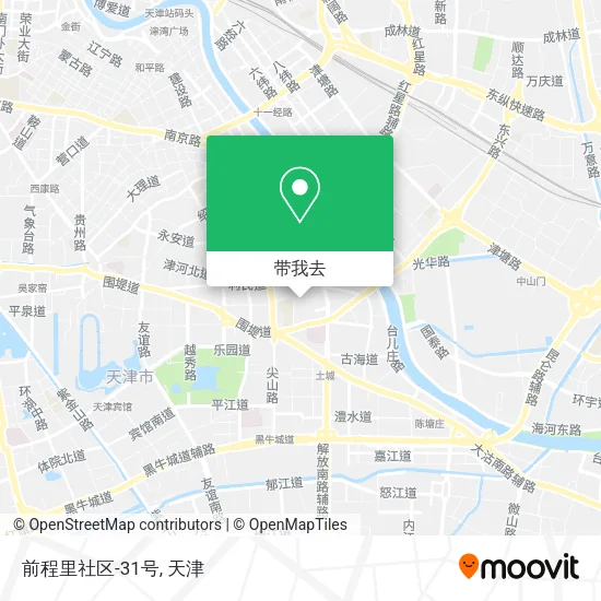 前程里社区-31号地图