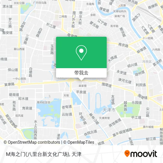 M海之门(八里台新文化广场)地图