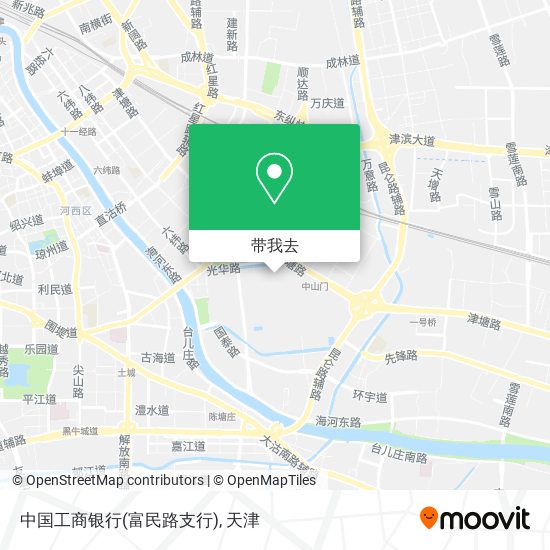 中国工商银行(富民路支行)地图