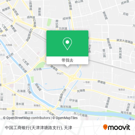 中国工商银行(天津津塘路支行)地图