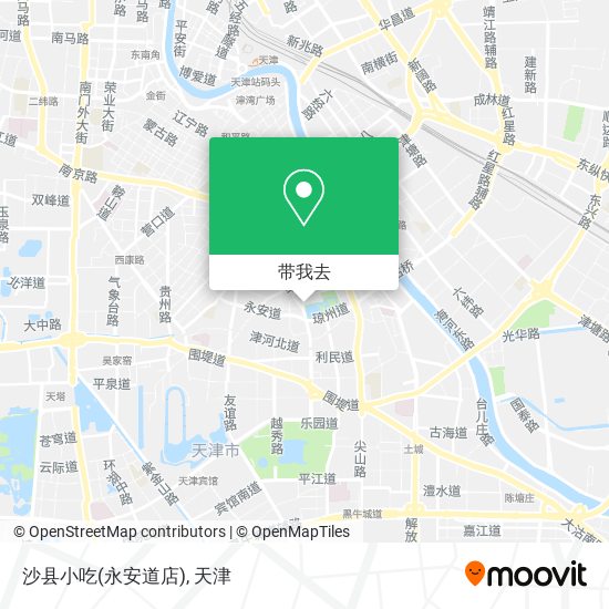 沙县小吃(永安道店)地图
