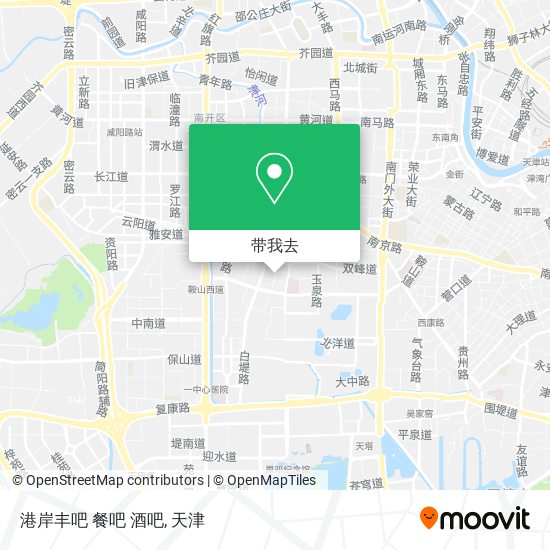 港岸丰吧 餐吧 酒吧地图