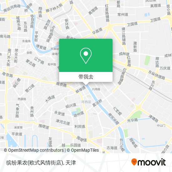 缤纷果农(欧式风情街店)地图