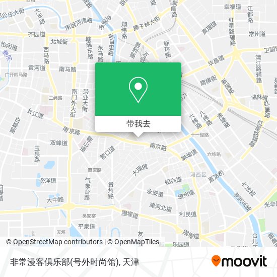 非常漫客俱乐部(号外时尚馆)地图