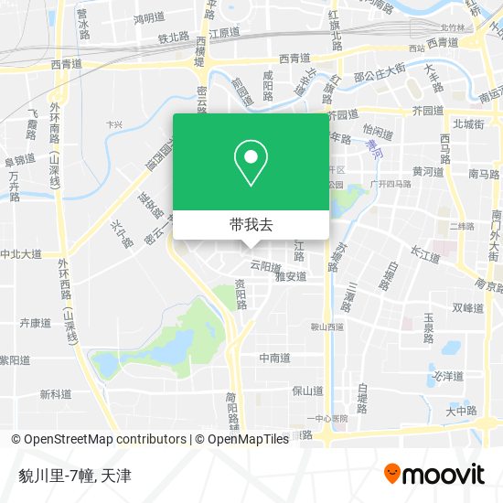 貌川里-7幢地图