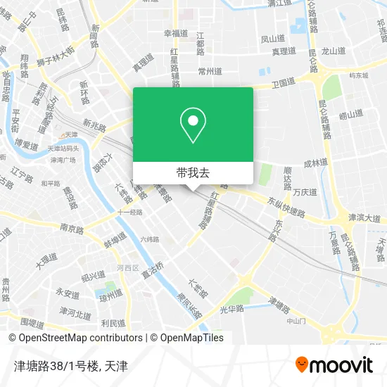 津塘路38/1号楼地图