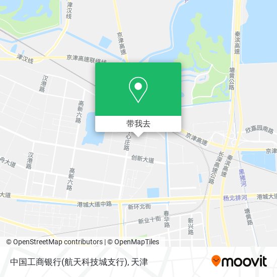 中国工商银行(航天科技城支行)地图