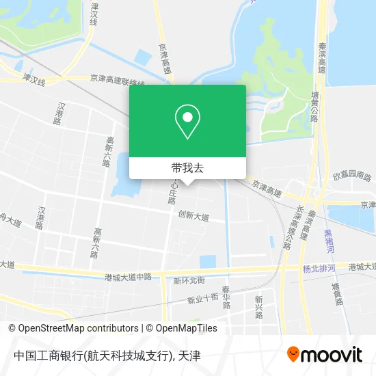 中国工商银行(航天科技城支行)地图