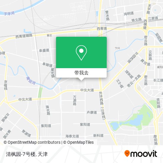 清枫园-7号楼地图