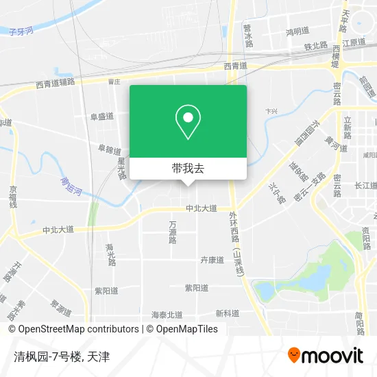 清枫园-7号楼地图